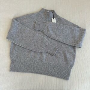 Aritzia Babaton Luxe Cashmere - Light Cool Grey